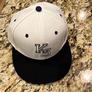 Nike dry fit baseball cap.  7 3/4.  New. Kansas State.